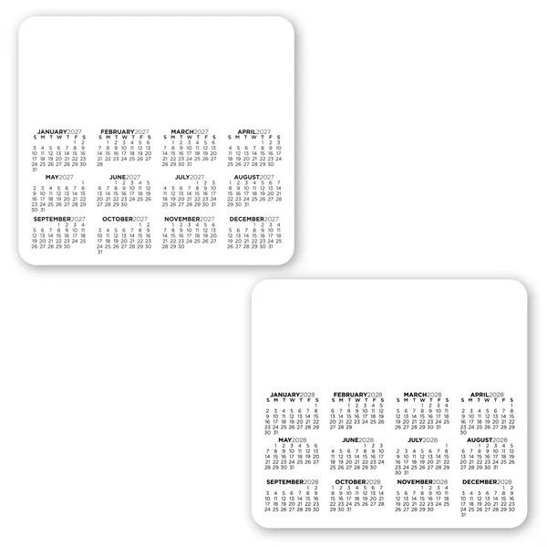 Double Sided Calendar Magnet