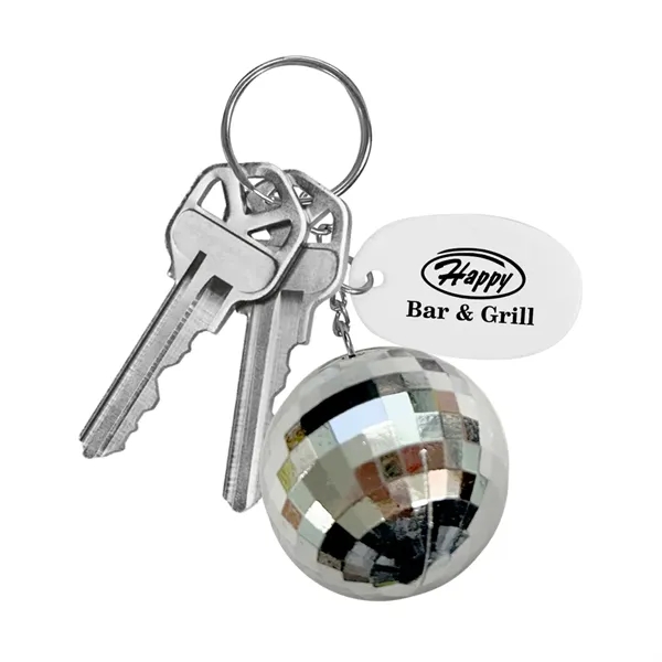 Custom Disco Ball Keychain
