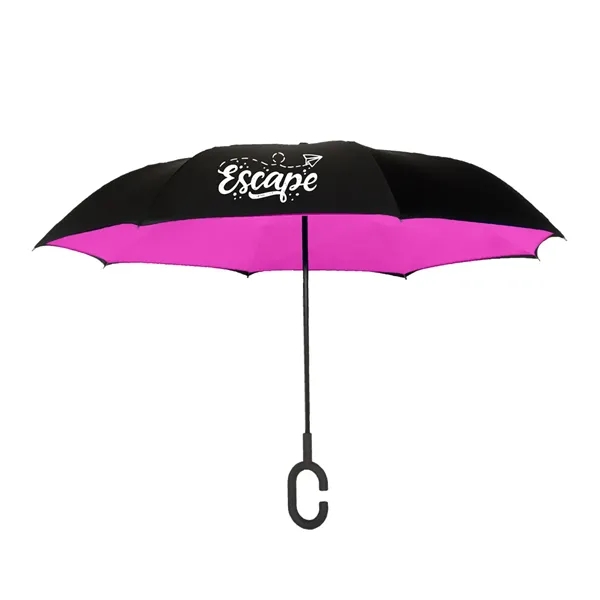 Shed Rain™ UnbelievaBrella® 48" Reverse-Close Manual Stic...