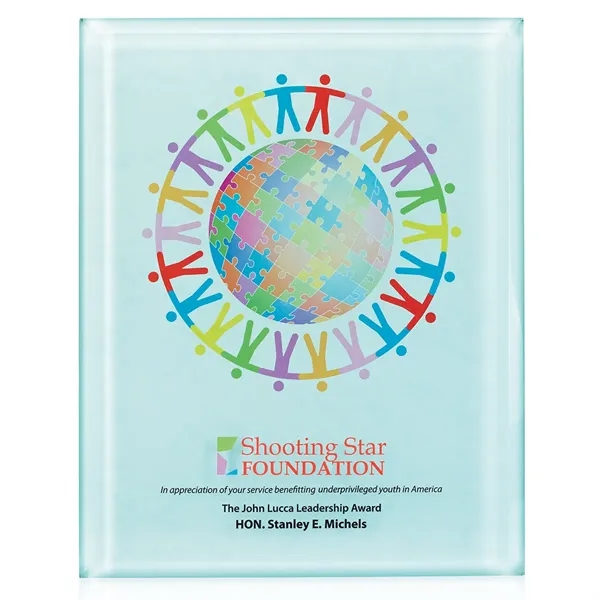 Custom JAFFA® Radiant Trillinnium Award Plaque-8"x10"