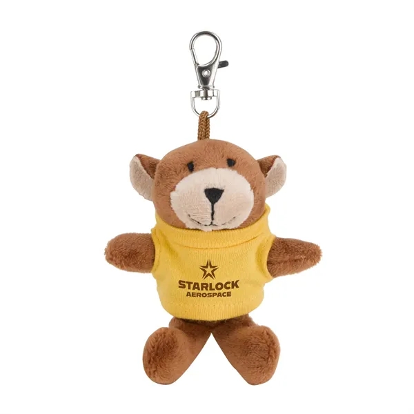 Custom Chelsea Teddy Bear™ Wild Bunch Key Tags - 4" to 4.5" Plush