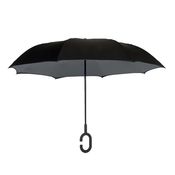 Custom Shed Rain™ UnbelievaBrella® 48" Reverse-Close Manual Stic...