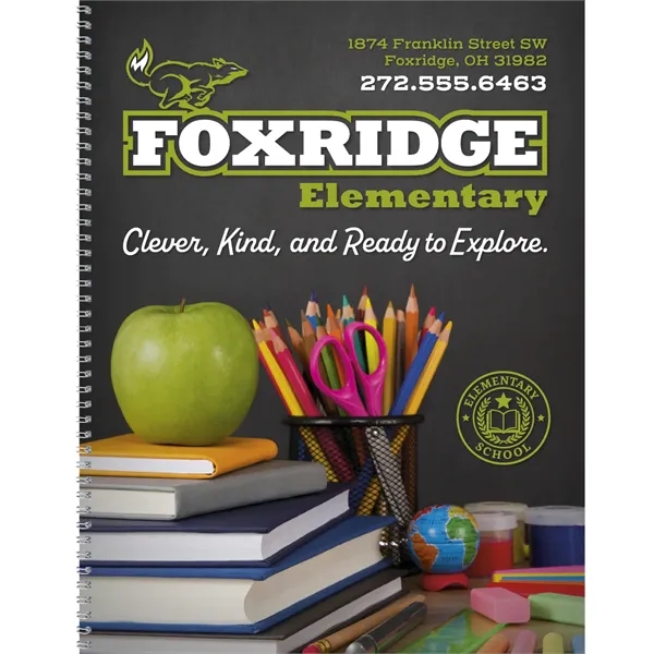 Good Value™ 8.5" x 11" Full-Color Notebook