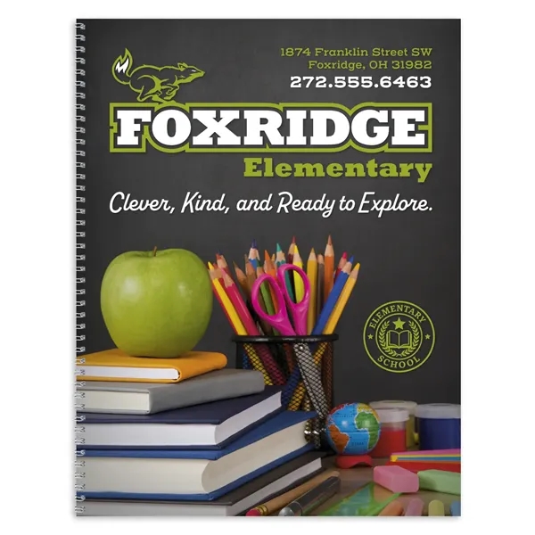 Good Value™ 8.5" x 11" Full-Color Notebook