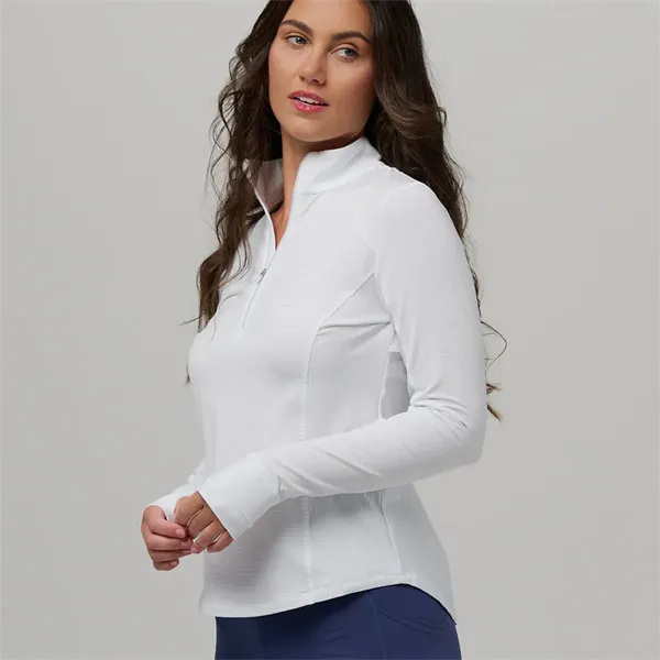 Zero Restriction Women's Renae Zip Mock Pullover