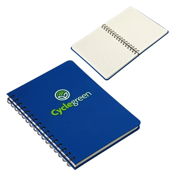 Custom Parley Repreve® Recycled Textured Hardcover Spiral Notebook