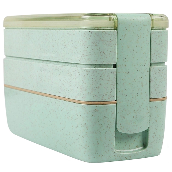 Eco-friendly Bento Lunch Box - Meal Prep Containers - Eco-friendly Bento Lunch Box - Meal Prep Containers - Image 1 of 3