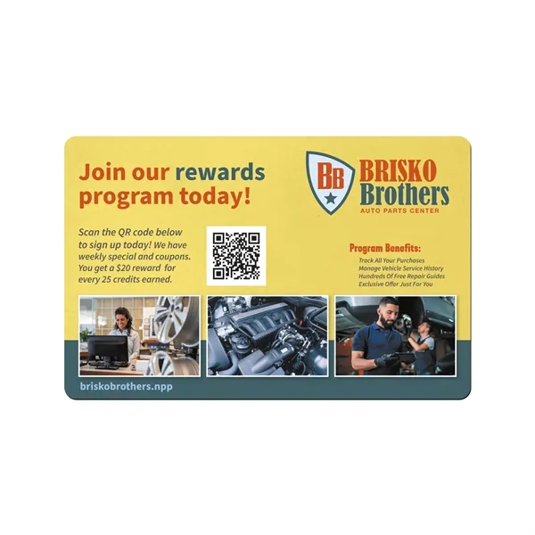 Custom Good Value™ 17" X 11" 2MM PVC Counter Mat