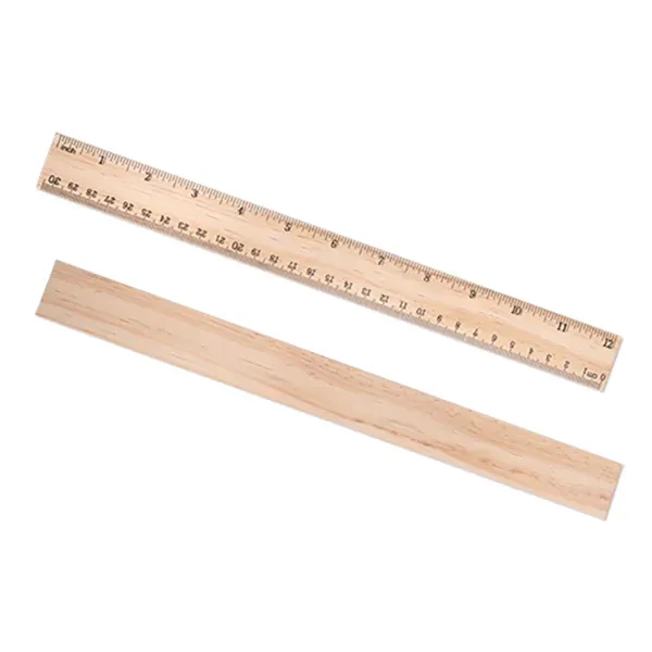 12" Wood Ruler
