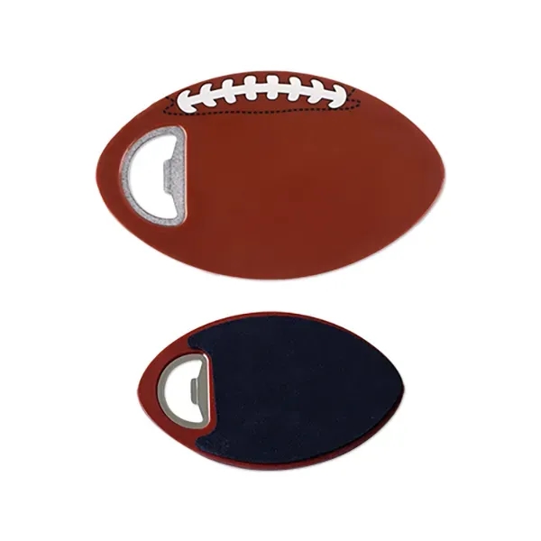 Football Coaster Bottle Opener