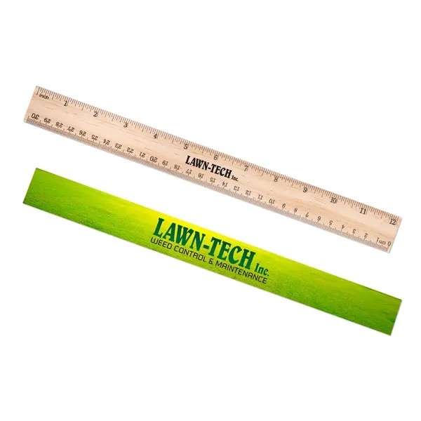 12" Wood Ruler