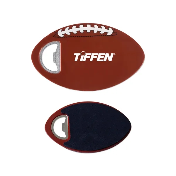 Football Coaster Bottle Opener