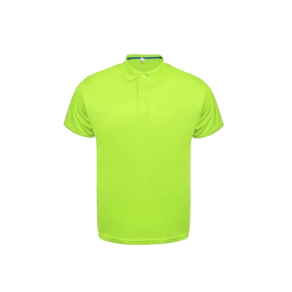 Breathable Poly Mesh Short Sleeve Harrison Polo T Shirt