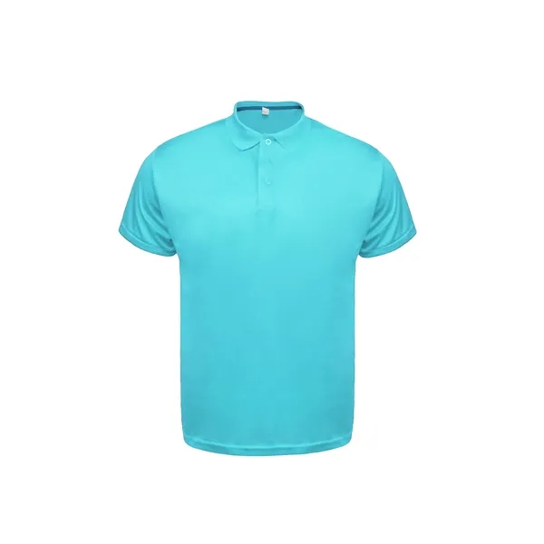 Breathable Poly Mesh Short Sleeve Harrison Polo T Shirt