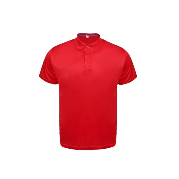 Breathable Poly Mesh Short Sleeve Harrison Polo T Shirt
