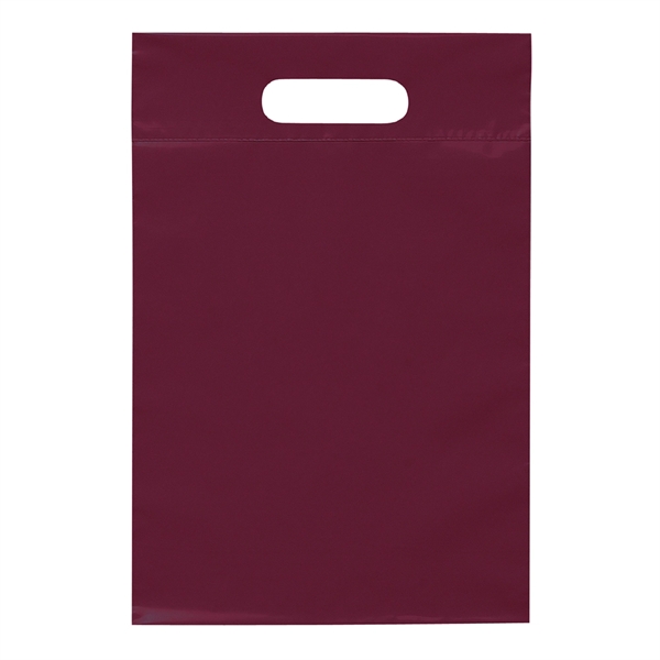 14 x 9.5 Recyclable Die Cut Handle Plastic Bags - 14 x 9.5 Recyclable Die Cut Handle Plastic Bags - Image 3 of 12