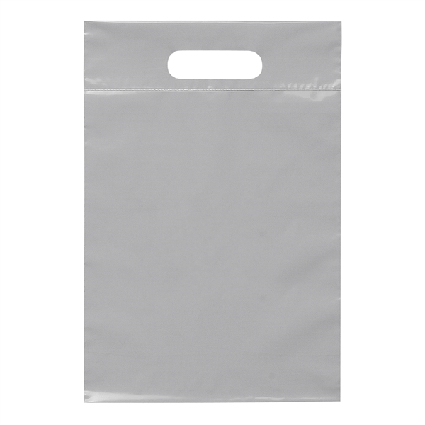 14 x 9.5 Recyclable Die Cut Handle Plastic Bags - 14 x 9.5 Recyclable Die Cut Handle Plastic Bags - Image 5 of 12