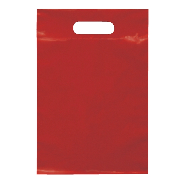 14 x 9.5 Recyclable Die Cut Handle Plastic Bags - 14 x 9.5 Recyclable Die Cut Handle Plastic Bags - Image 9 of 12