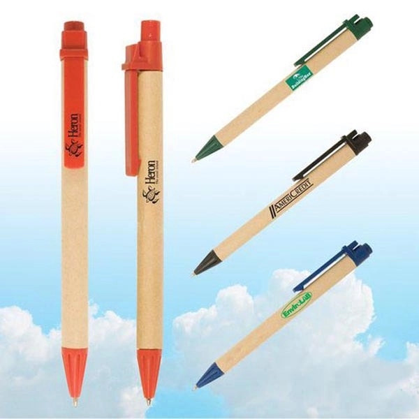 Eco-Green Paper Barrel Pen - Eco-Green Paper Barrel Pen - Image 0 of 0