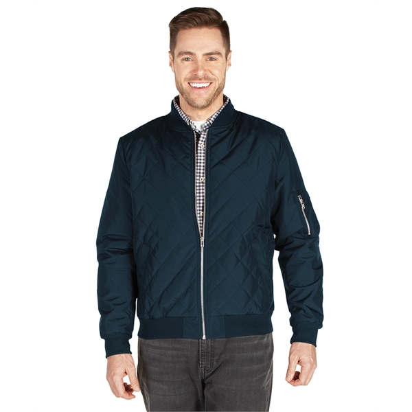 Men's Quilted Boston Flight Jacket - Men's Quilted Boston Flight Jacket - Image 1 of 8