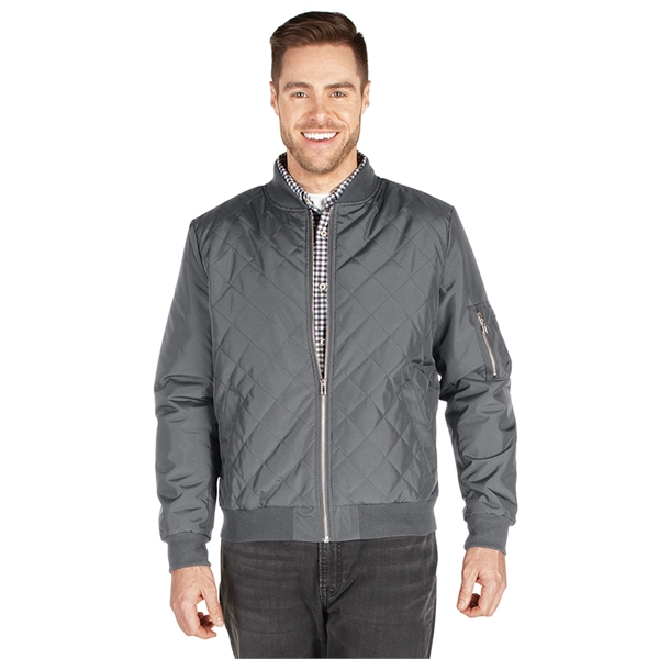 Men's Quilted Boston Flight Jacket - Men's Quilted Boston Flight Jacket - Image 0 of 8