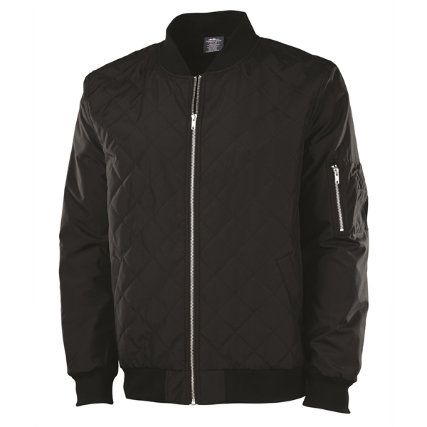 Men's Quilted Boston Flight Jacket - Men's Quilted Boston Flight Jacket - Image 3 of 8