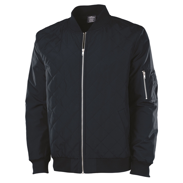 Men's Quilted Boston Flight Jacket - Men's Quilted Boston Flight Jacket - Image 4 of 8