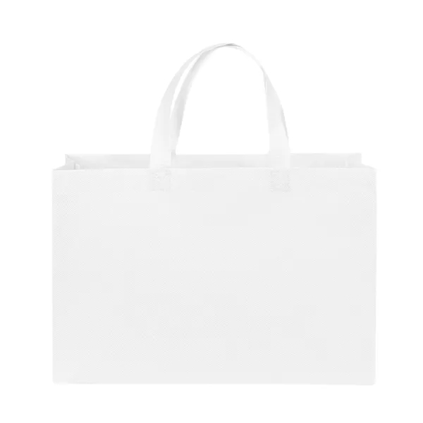 Non Woven Grocery Shopping Tote Bag 15.7"x4"x11.8"
