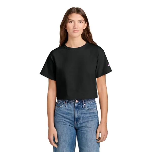 Champion Women's Cropped Heritage Tee