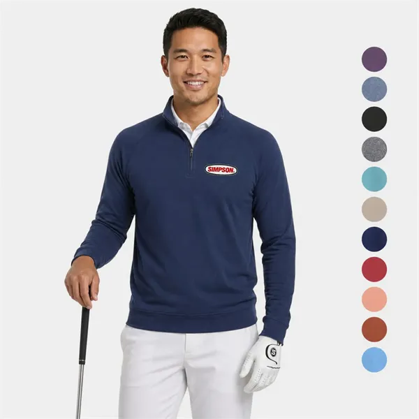 Holderness & Bourne® The Westland Men's Quarter Zip Pullover