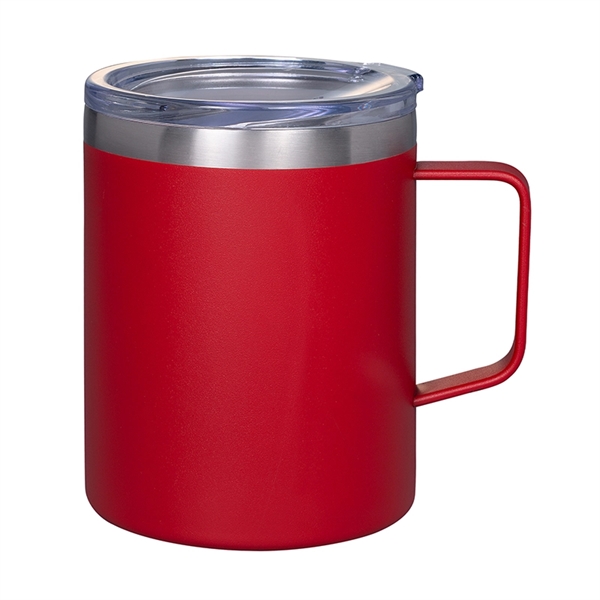 12 oz. Vacuum Insulated Coffee Mug with Handle - 12 oz. Vacuum Insulated Coffee Mug with Handle - Image 1 of 5