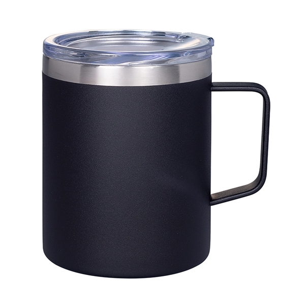 12 oz. Vacuum Insulated Coffee Mug with Handle - 12 oz. Vacuum Insulated Coffee Mug with Handle - Image 3 of 5