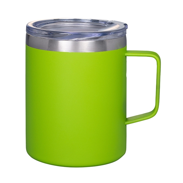 12 oz. Vacuum Insulated Coffee Mug with Handle - 12 oz. Vacuum Insulated Coffee Mug with Handle - Image 5 of 5