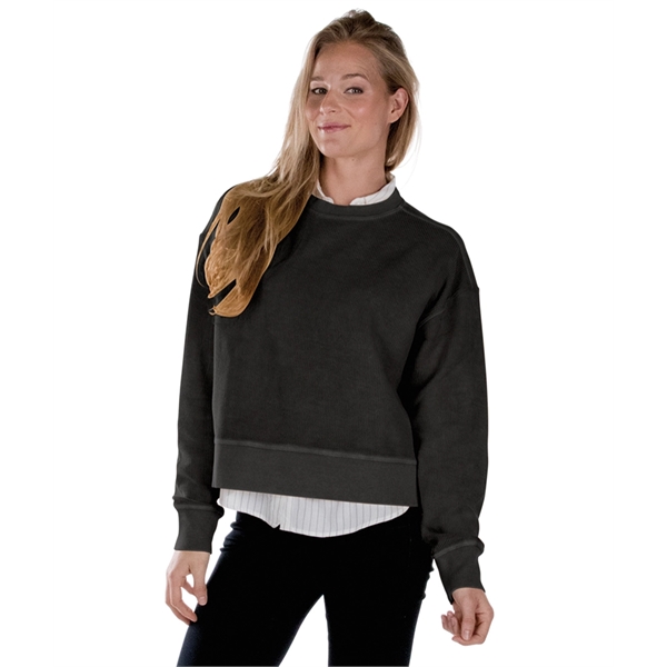 Camden Crew Crop Sweatshirt - Camden Crew Crop Sweatshirt - Image 6 of 8