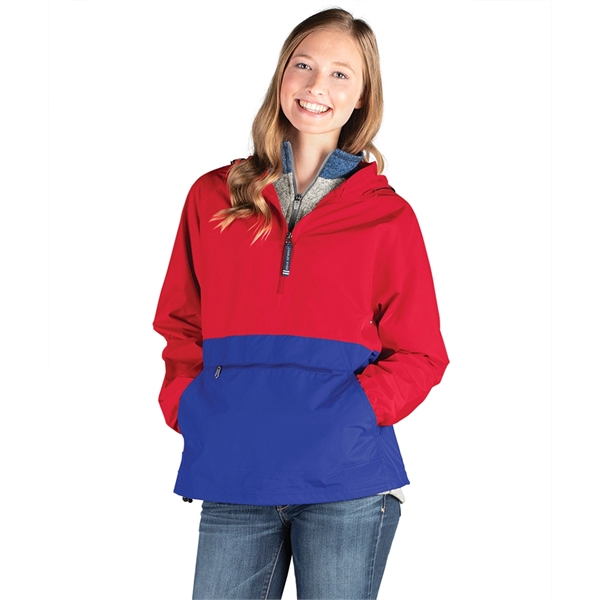 Color Blocked Pack-N-Go® Pullover - Color Blocked Pack-N-Go® Pullover - Image 9 of 15