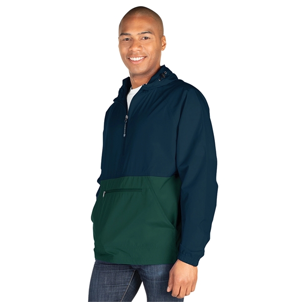 Color Blocked Pack-N-Go® Pullover - Color Blocked Pack-N-Go® Pullover - Image 4 of 15