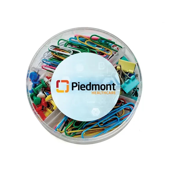 SUPPLY LINE® ROUND CLIPS & PINS SET NEON
