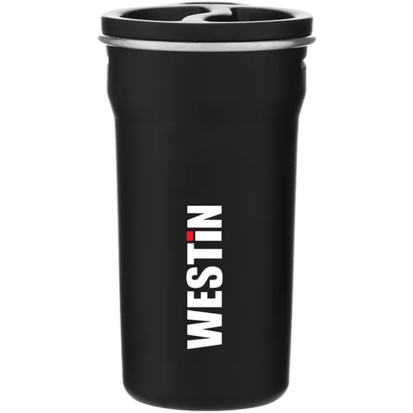 Custom 4-Piece Tetra Stainless Steel Shot Cup Set with Travel Case