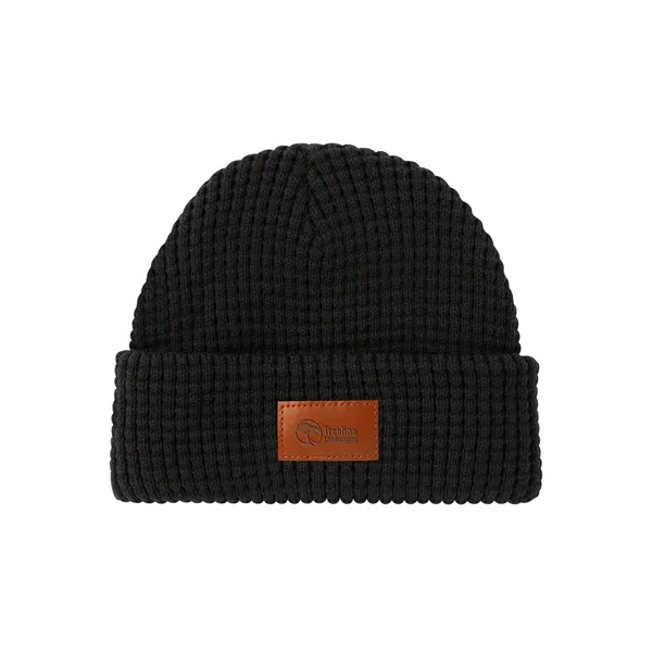 Leeman Waffle Knit Beanie