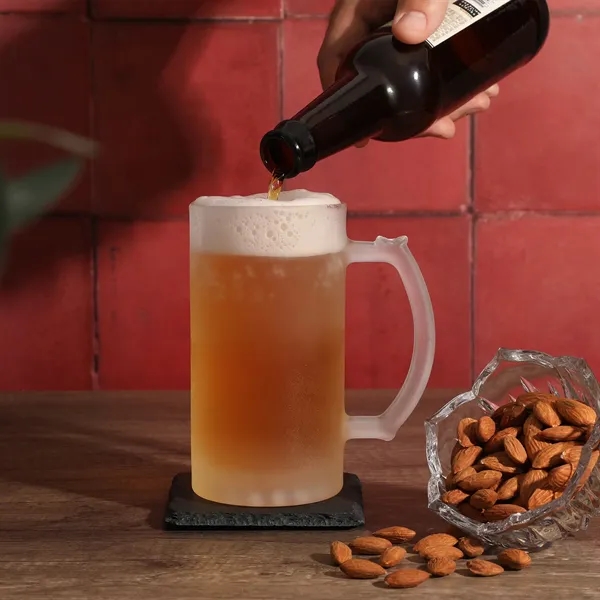Custom Emory 16 Oz. Frosted Beer Mug