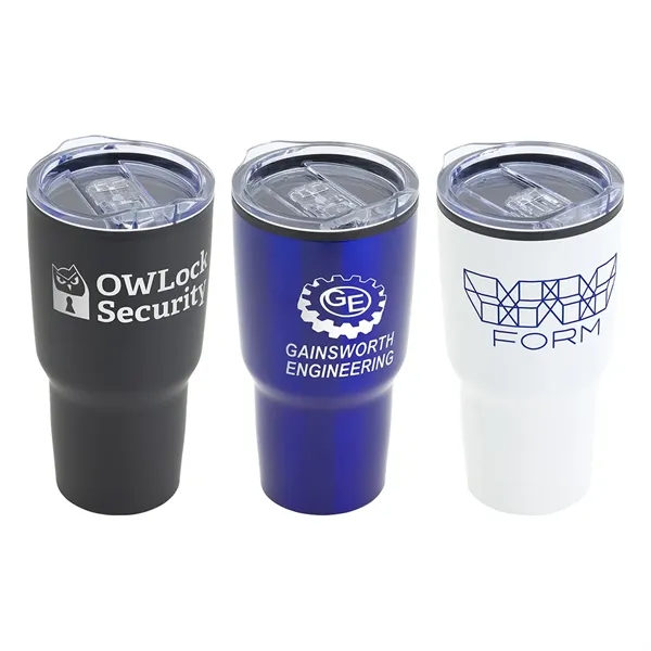Odyssey 30 oz Stainless Steel/Polypropylene Travel Tumbler
