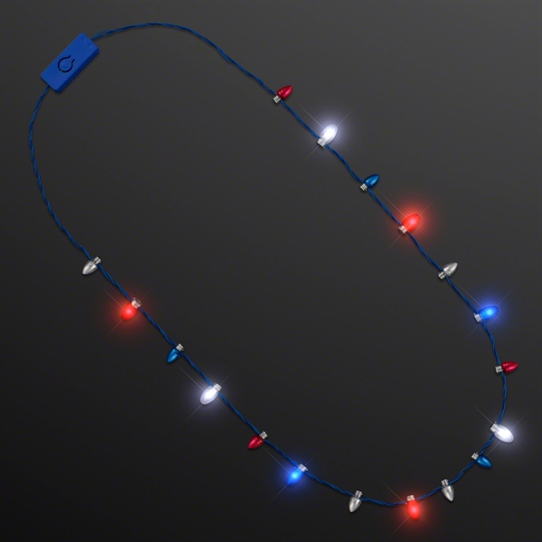 0.5" Mini Bulbs Light Necklace - 0.5" Mini Bulbs Light Necklace - Image 3 of 4