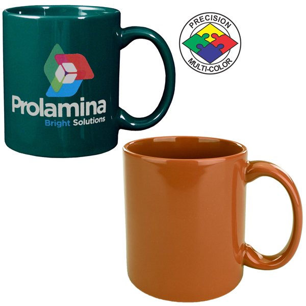 11oz C-Handle Stoneware Mug, spot color - 11oz C-Handle Stoneware Mug, spot color - Image 5 of 24