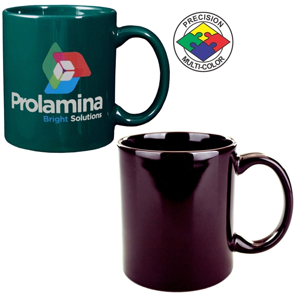 11oz C-Handle Stoneware Mug, spot color - 11oz C-Handle Stoneware Mug, spot color - Image 21 of 24