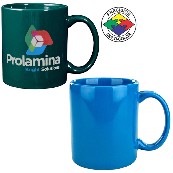11oz C-Handle Stoneware Mug, spot color - 11oz C-Handle Stoneware Mug, spot color - Image 16 of 24
