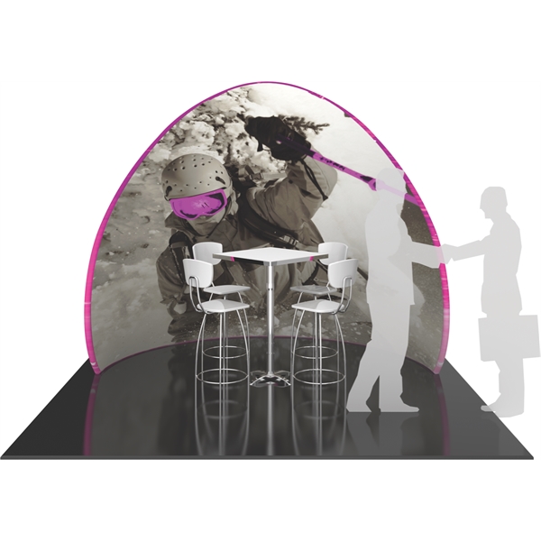 Formulate Chip-Shaped Wall Tension Fabric Structure - Formulate Chip-Shaped Wall Tension Fabric Structure - Image 2 of 2