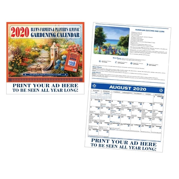 2020 Blum S Almanac Gardening Calendar Bnoticed Put A Logo On It