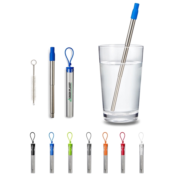 Festival Telescopic Drinking Straw Kit - Festival Telescopic Drinking Straw Kit - Image 0 of 6