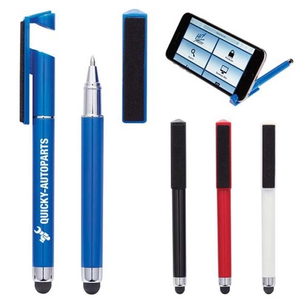 Stylus Pen with Phone Stand and Screen Cleaner - Stylus Pen with Phone Stand and Screen Cleaner - Image 0 of 0