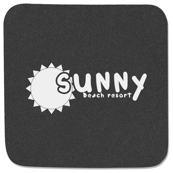 4" Squared Foam Custom Coaster
